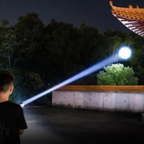 COMPRE 1 Y LLÉVETE 2 - Linterna Táctica CarbonoPro USB