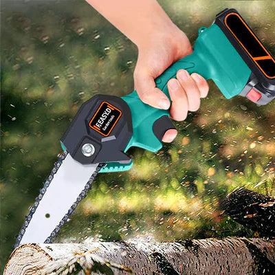 Mini Motosierra de Mano PowerTap Inalámbrica Recargable