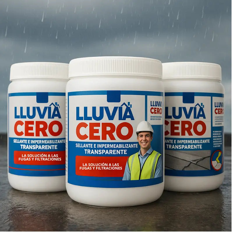 Compre 1 Lleve 3 - Impermeabilizante Lluvia Cero (3 POTES DE 500ml)