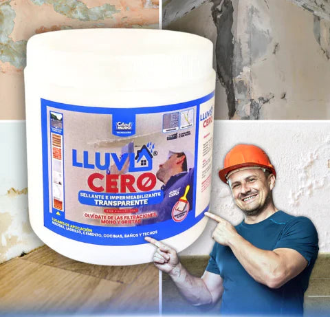 Compre 1 Lleve 3 - Impermeabilizante Lluvia Cero (3 POTES DE 500ml)