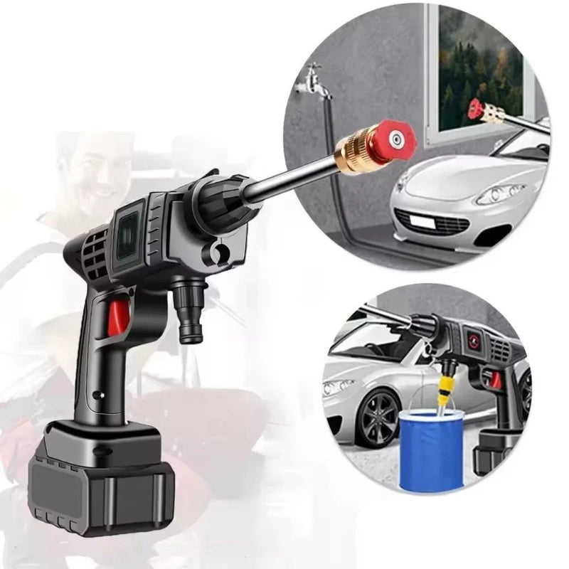 Pistola Profesional lavadora de alta presión recargable